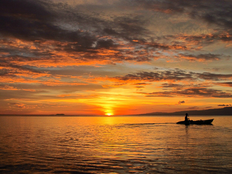 Sunset on Siquijor - magical