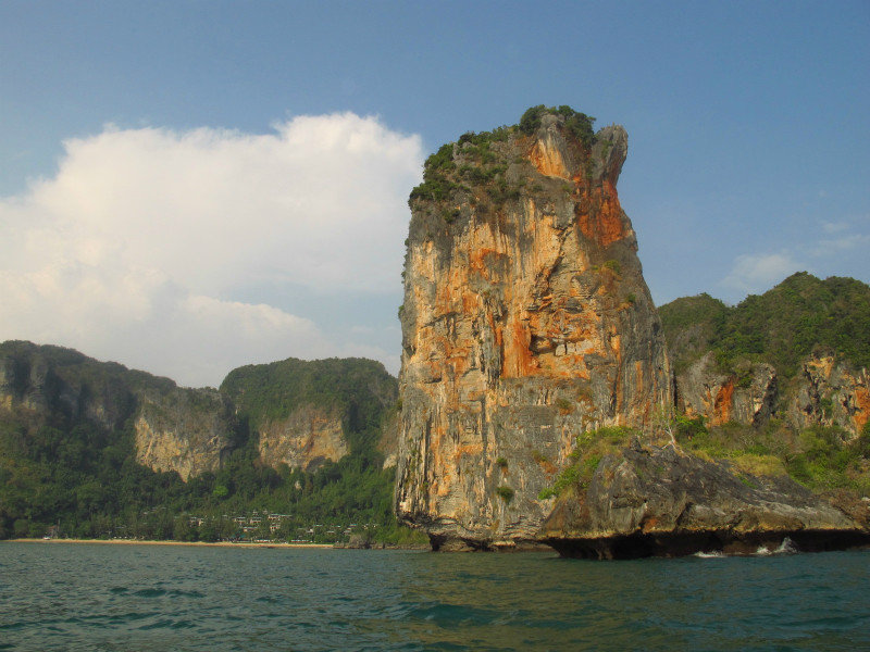 Rock formations in Krabi