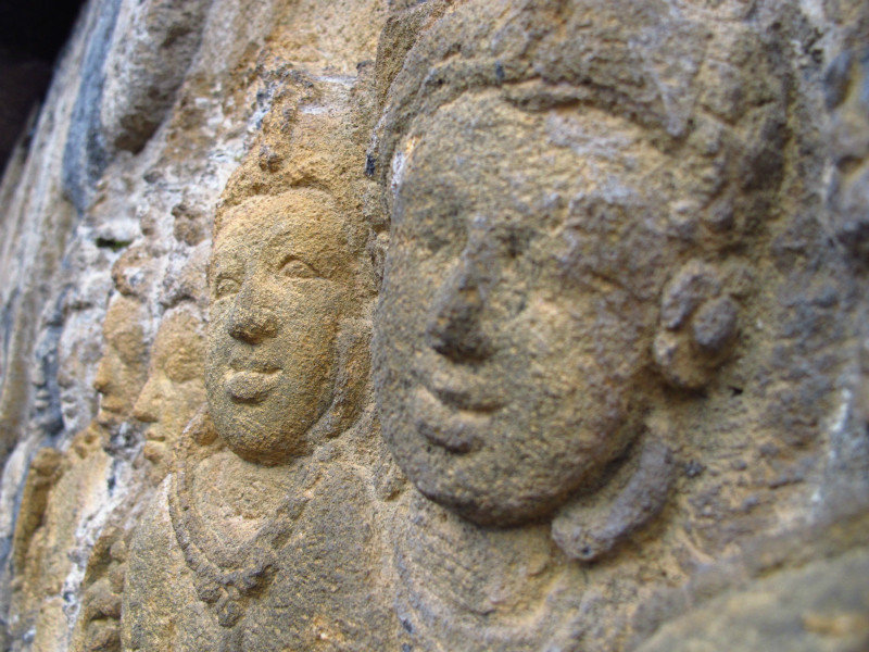 Detailed carvings