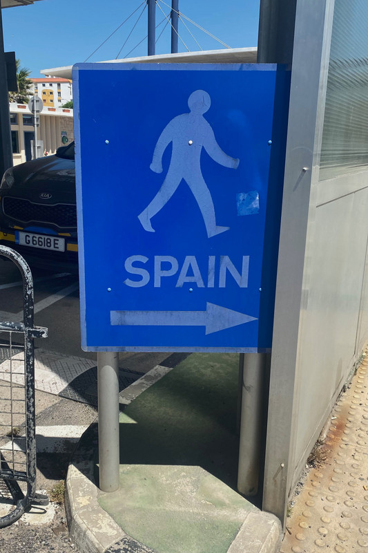 Route to Spain