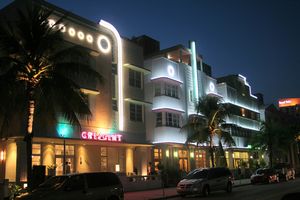 Miami Art-Deco at Night
