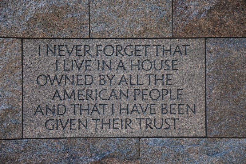 Franklin D Roosevelt Memorial