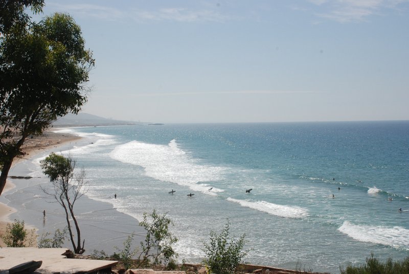 Surfiing at Agadir