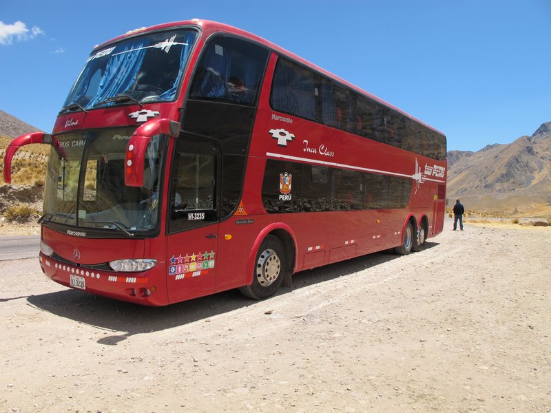 Tour Peru bus