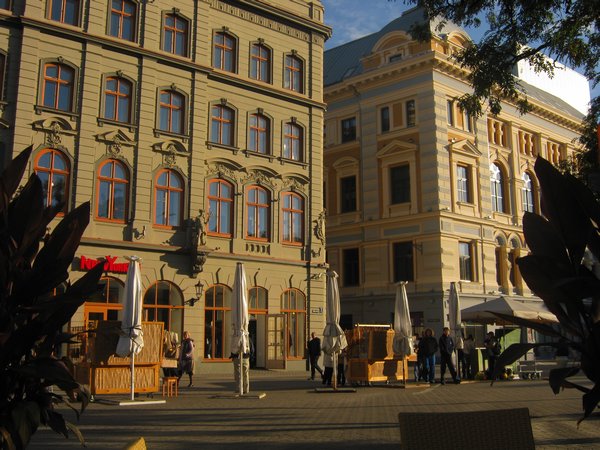 Schoener Spaetsommertag in Riga