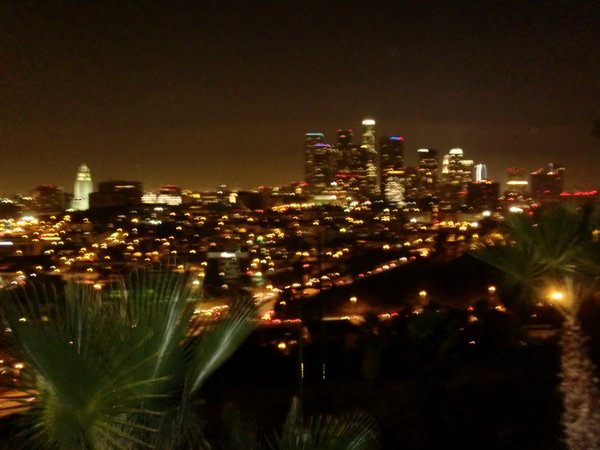 LA at night