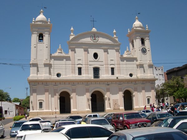 The main Cathedral in Asuncion