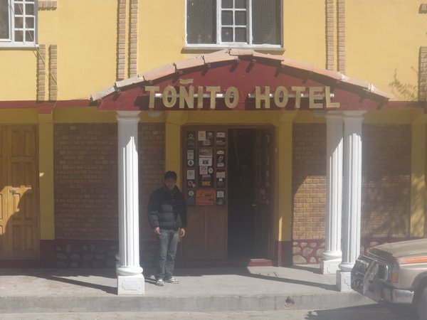 Our hotel in Uyuni