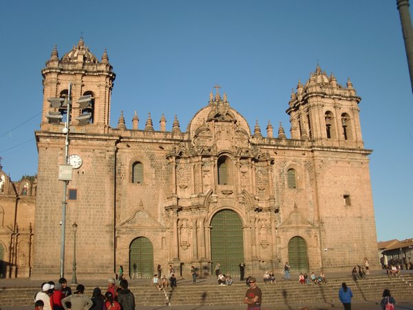The main Cathedral in Cusco