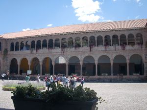 Main square in the convent