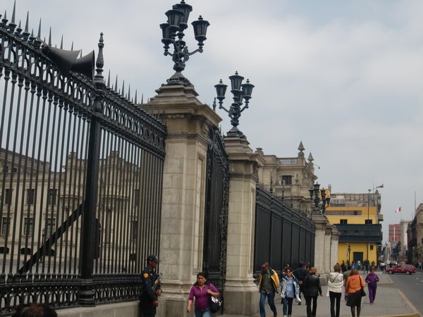 Government Palace Gates