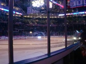 Our Seats at the Ice-Hockey