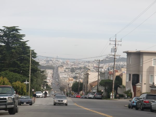 The hills of San Fran