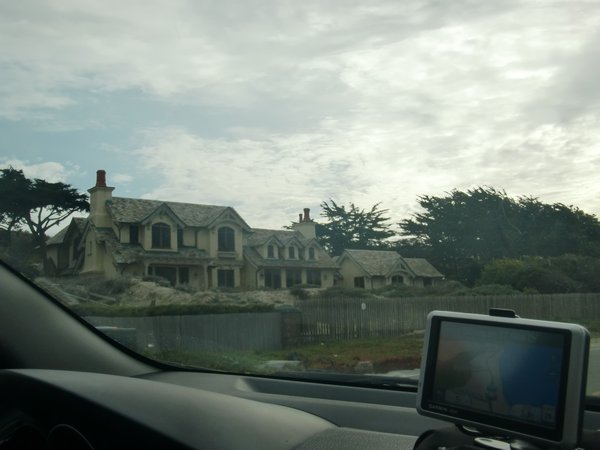 Fancy houses on 17-mile drive