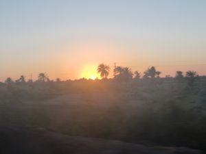 Sunset into Aswan