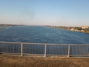 Crossing the Nile!!