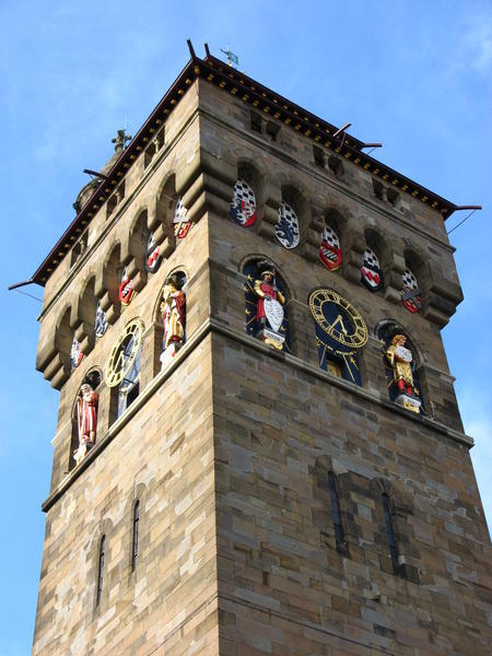 Cardiff Castle Clock Tower