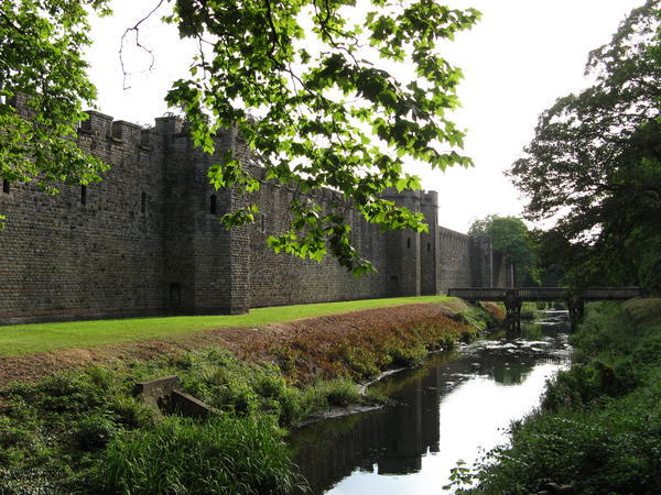 Cardiff Castle walls