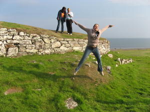 Michelle at Cairn Liath