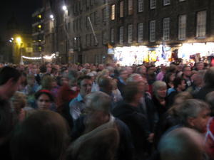 Edinburgh Tattoo Crowds