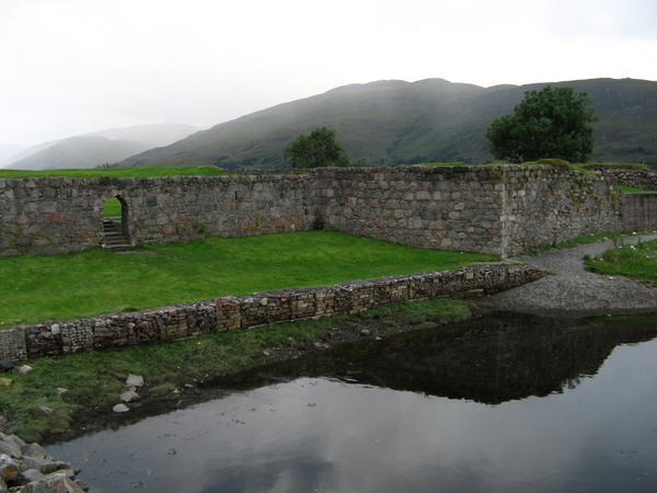 All that's left of the Fort of Fort William