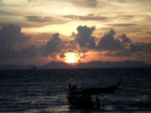 Sunset in Railay