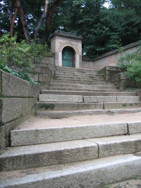 Gate to the King's "forbidden garden"