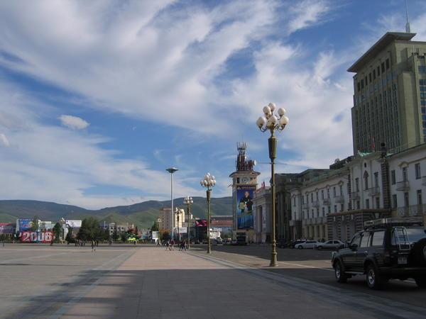 Ulaanbaatar streetscape