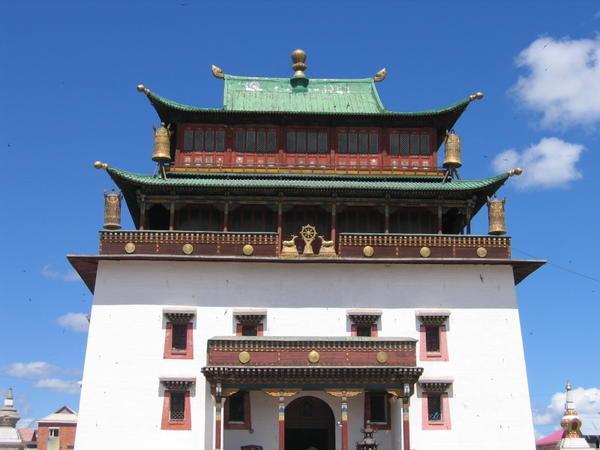 Main temple of Gandan monastery