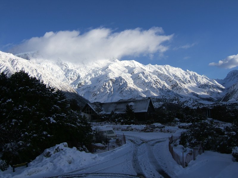Approach to Mount Cook