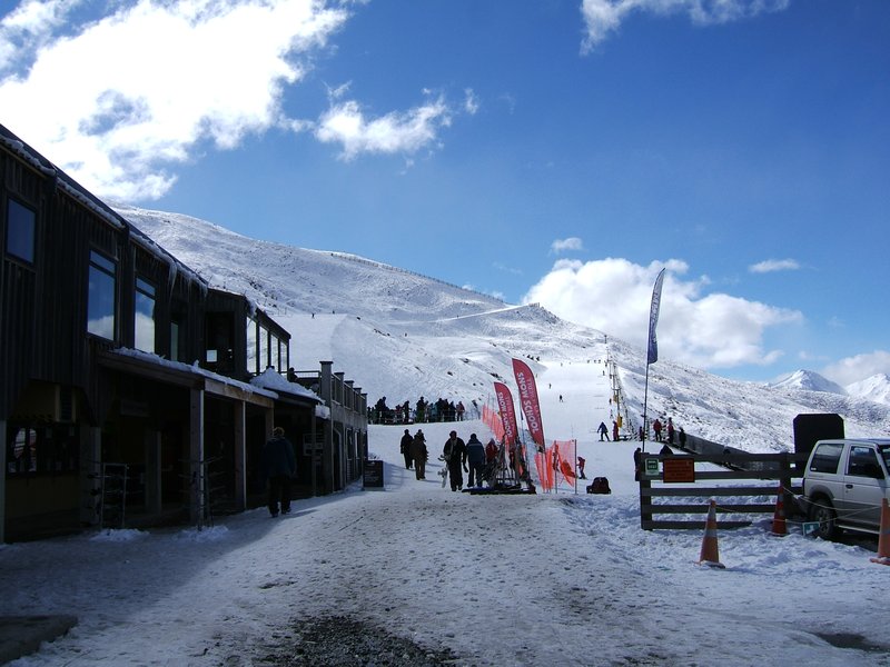 Treble cone ski resort