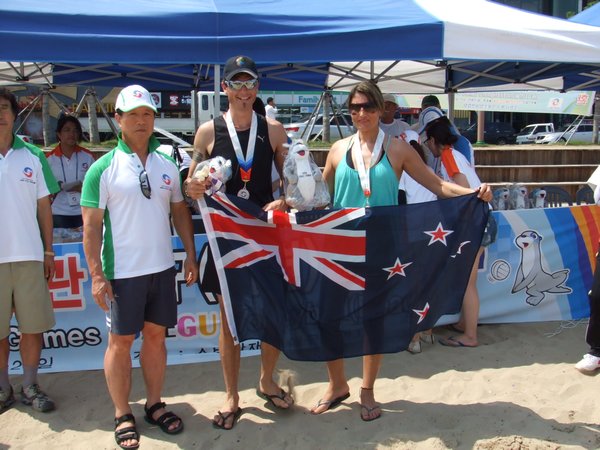 Medals for the Kiwis