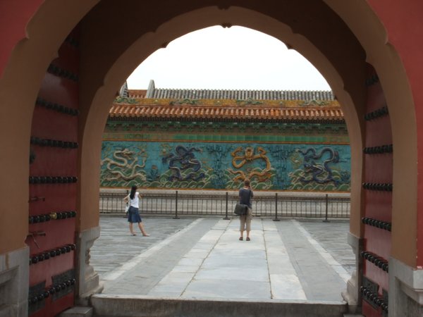 Forbidden City  - Nine Dragon Wall