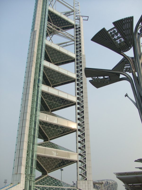 Beijing Olympic Buildings - broadcasting tower