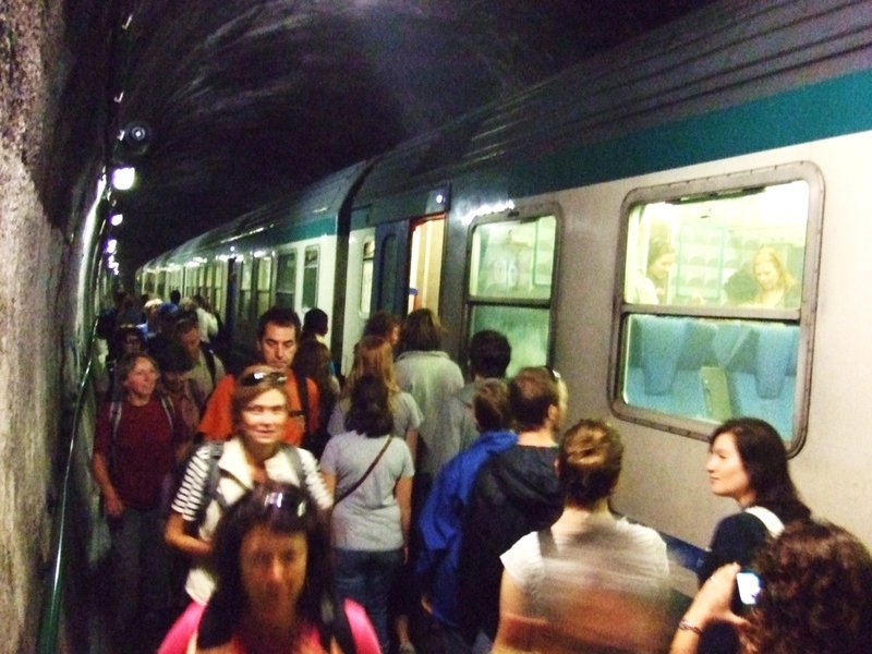 Train madness on the Cinque Terre