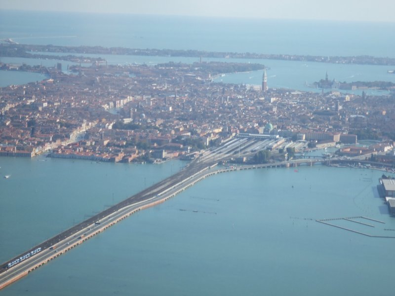Venezia from the air