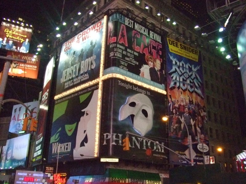 Broadway shows on offer