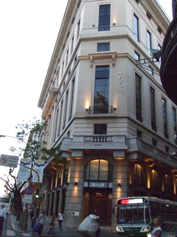 Our hotel, 725 Continental, Buenos Aires