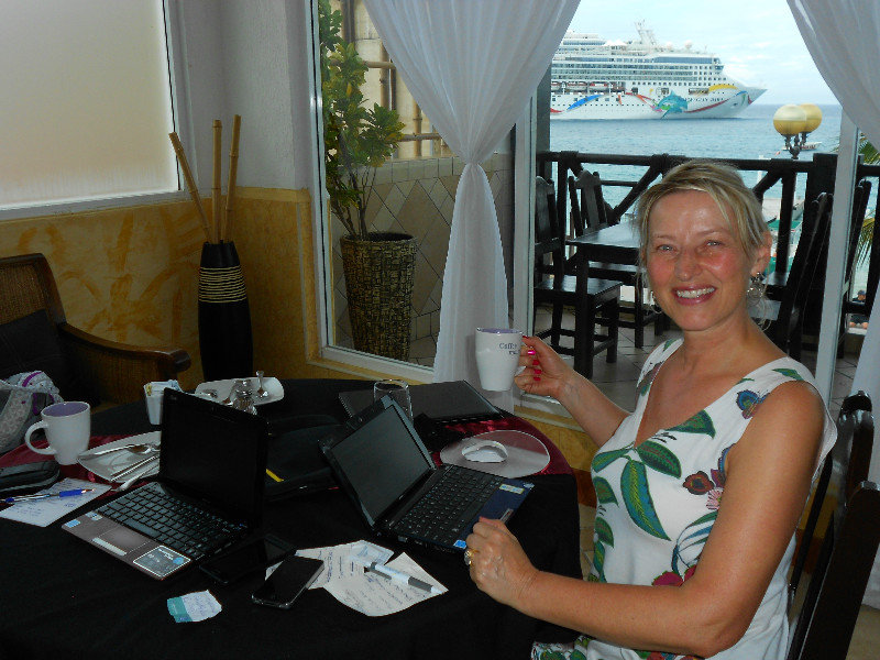 A day in the Cozumel office
