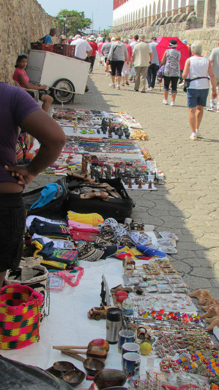Cartegena street vendors