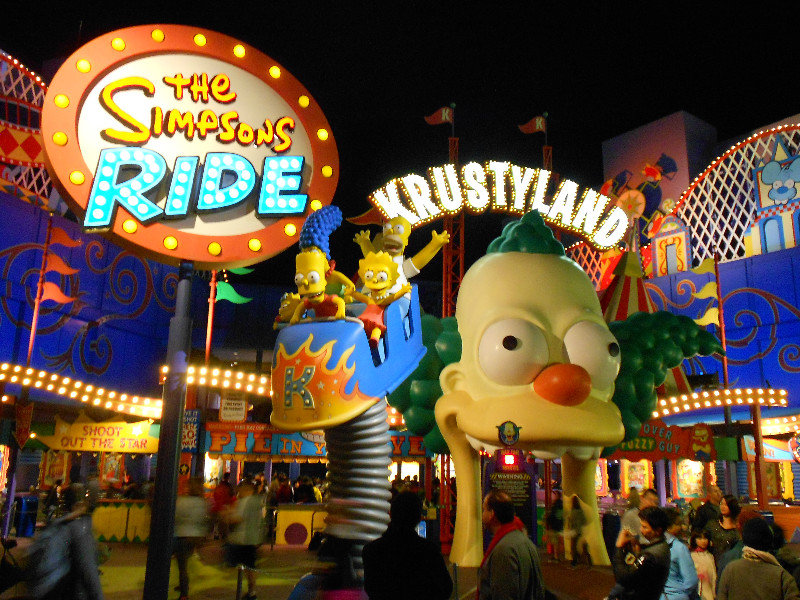 Universal's Simpson ride