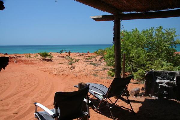 View from the Beach Shelter Cape Leveque
