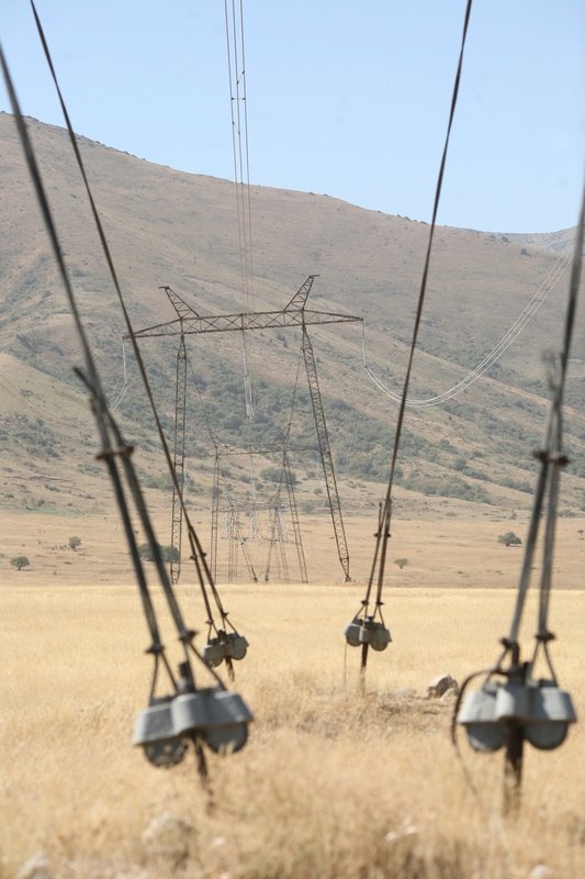Stromversorgung in Dschabagli
