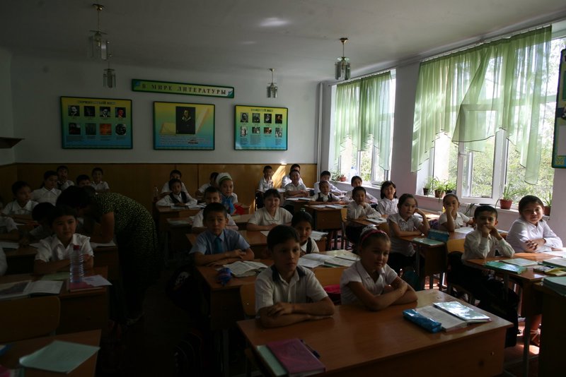 Schule auf kasachisch