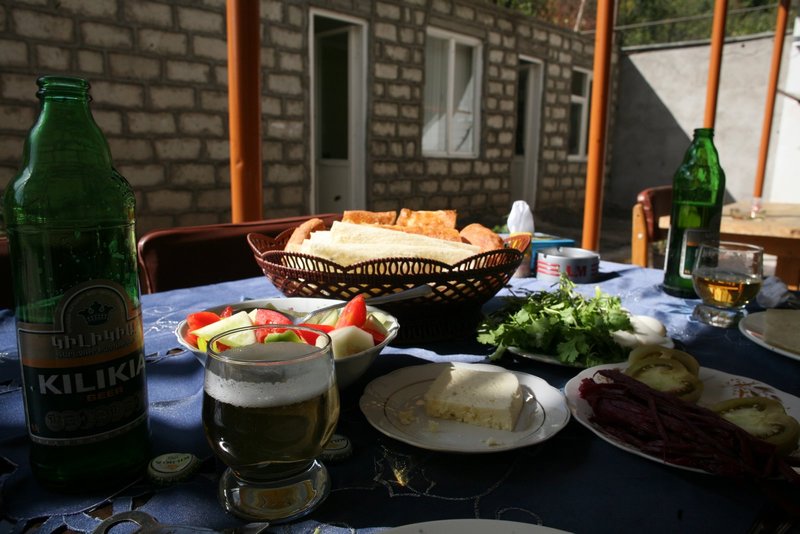 Leckeres Mittagessen auf armenisch
