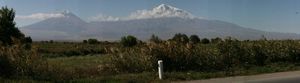 Blick auf den Berg Ararat