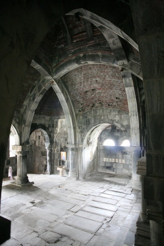 Das UNESCO ausgezeichnete Kloster Haghpat von Innen