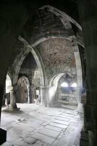 Das UNESCO ausgezeichnete Kloster Haghpat von Innen