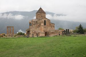 Das Kloster Odzun von Aussen