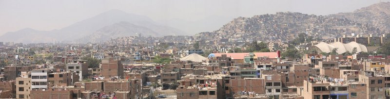 Blick über Lima.